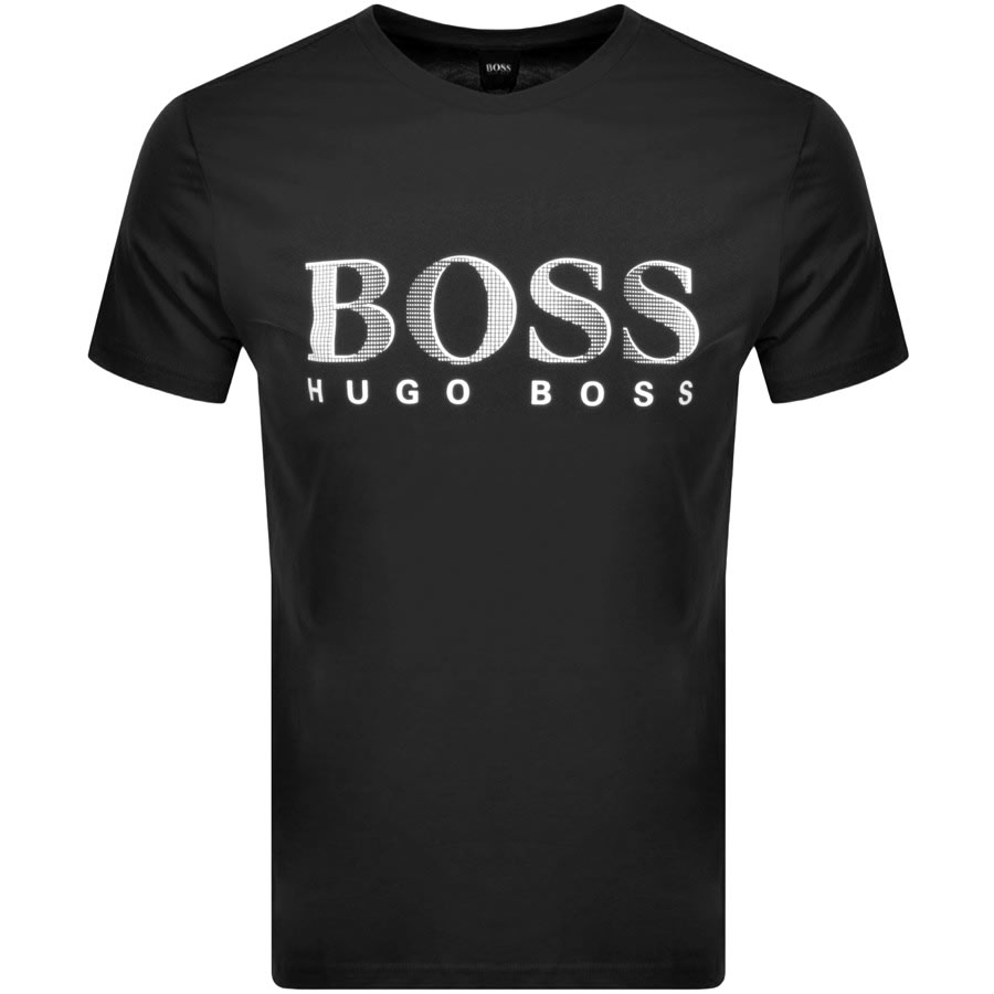 Alternative Image for ProductBOSS UV Protection Logo T Shirt Black1